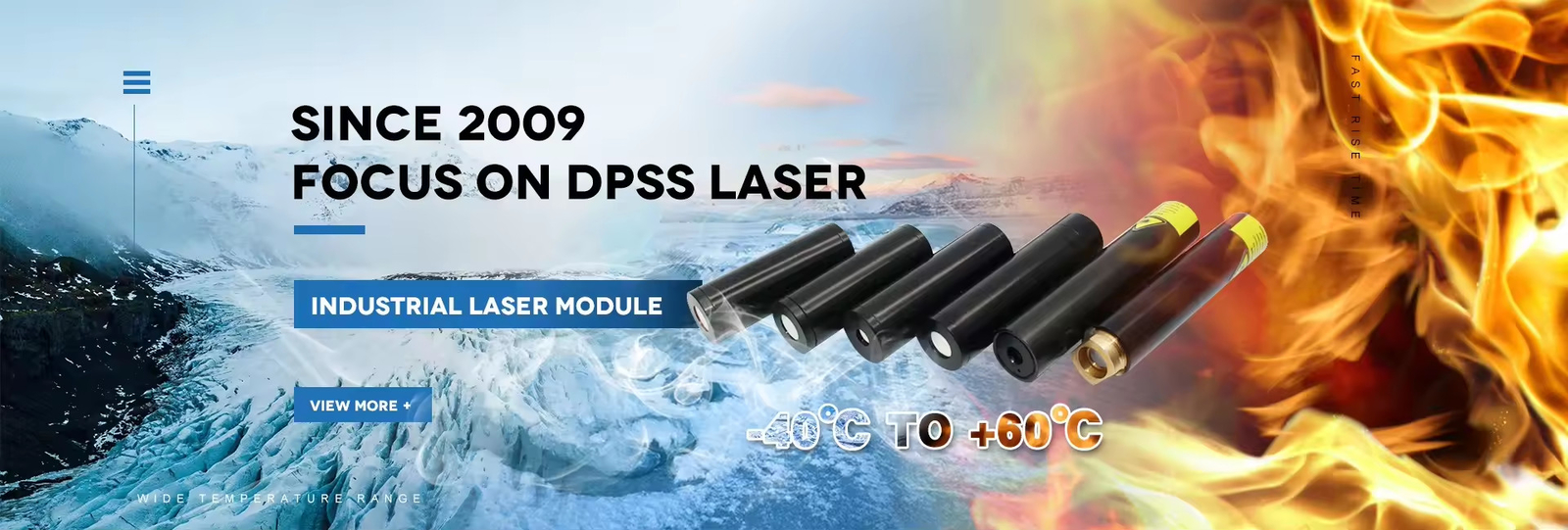 Groene lasermodule
