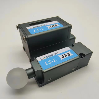 450nm 488nm Blauwe Laser 30mW SMF Single-Mode Pigtailed Laser Spanning 6-7.5V Uitgangsvermogen Modus CW