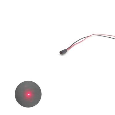 650nm 5VDC lijnlasermodule met 5000 uur levensduur en een met koper vergulde behuizing