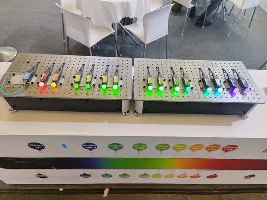 Groene lasermodule met een golflengte van 545 nm