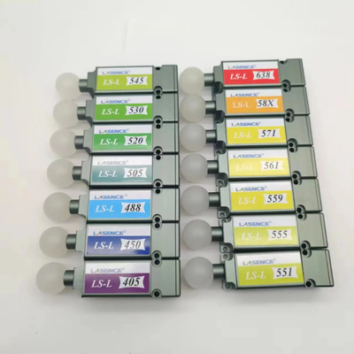 532nm 545nm 555nm 561nm 577nm 585nm DPSS-lasermodule met omgekeerde spanning bescherming