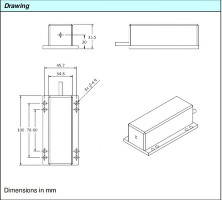 Single Longitudinal Mode ACC Power Type 100mW 200mW Gele SLM-laser voor holografie