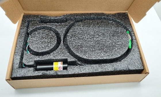 APC gekoppelde glasvezel groene laser module 520nm 30mw halfgeleider laser