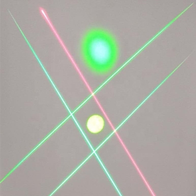 Lasermodule met een golflengte van 545 nm voor nauwkeurige lijnpositionering in industriële omgevingen