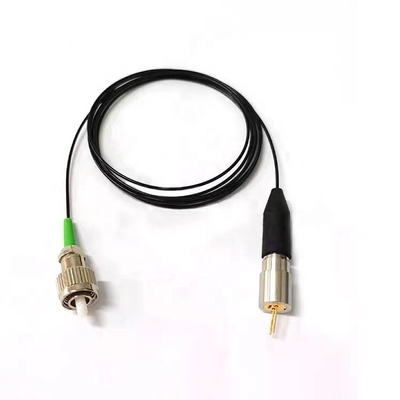 Uitgangsvermogen CW 405nm 10mw Halfrederlaser gekoppelde vezelblauwviolette lasermodule
