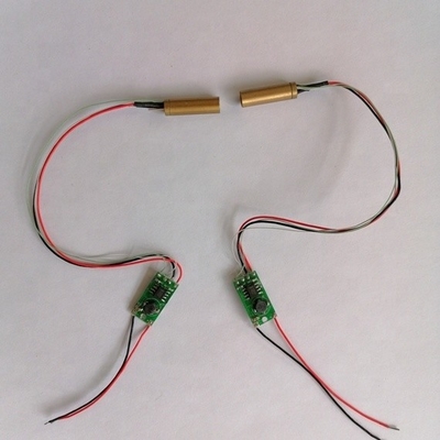 Compacte 1-5mW Laser DPSS-module voor laseruitlijning 6.3x18mm Werkspanning 2.7-5.0V