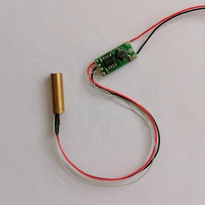 Compacte 1-5mW Laser DPSS-module voor laseruitlijning 6.3x18mm Werkspanning 2.7-5.0V