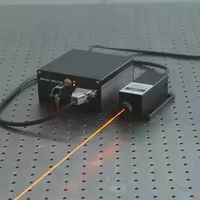 DPSS 50mW gele 589nm lasermodule geschikt voor klantvereisten