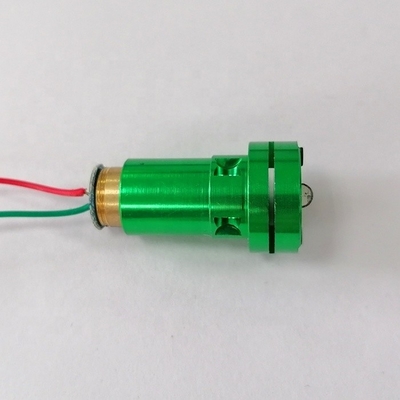 Compact 530nm 532nm Green Dot Laser Module met 380mA stroom- en CW-uitgangsmodus