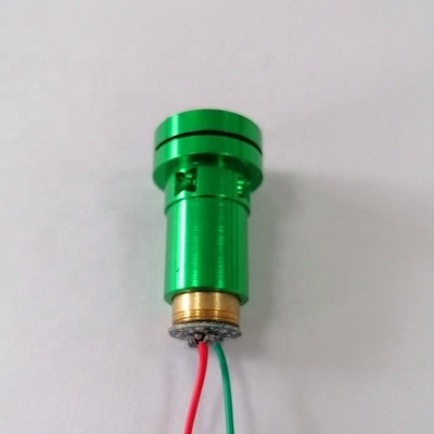 Compact 530nm 532nm Green Dot Laser Module met 380mA stroom- en CW-uitgangsmodus
