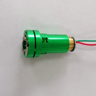 Compact 530nm 532nm Green Dot Laser Module met 380mA stroom- en CW-uitgangsmodus