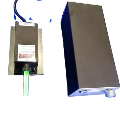 Solid State DPSS Laser met 1.8 kg gewicht en 85 mm straalhoogte 100mW gele laser