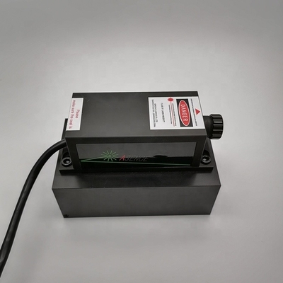 Solid State DPSS Laser met 1.8 kg gewicht en 85 mm straalhoogte 100mW gele laser