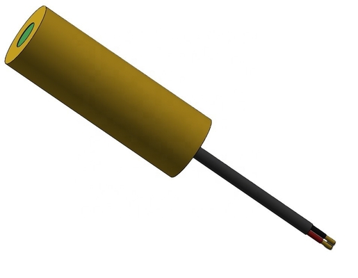 Hoge stabiliteit 561nm 10mw Yellow Green Dot Laser Module met laag geluid en goede straal