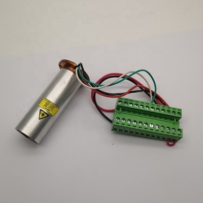Hoge stabiliteit 561nm 10mw Yellow Green Dot Laser Module met laag geluid en goede straal