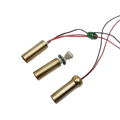 Mini 8 mm gele lasermodule PWM/50% werkcyclus ≤5 mm balkdiameter voor laserniveling