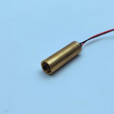 Mini 8 mm gele lasermodule PWM/50% werkcyclus ≤5 mm balkdiameter voor laserniveling