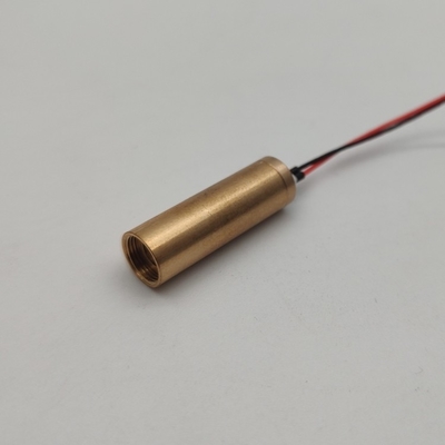 Mini 8 mm gele lasermodule PWM/50% werkcyclus ≤5 mm balkdiameter voor laserniveling