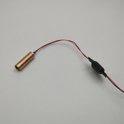 Mini 8 mm gele lasermodule PWM/50% werkcyclus ≤5 mm balkdiameter voor laserniveling
