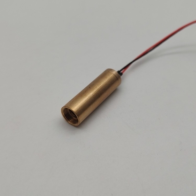 Mini 8 mm gele lasermodule PWM/50% werkcyclus ≤5 mm balkdiameter voor laserniveling