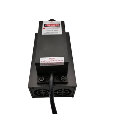 Huismateriaal Zwart geanodiseerd aluminium 1W 555nm CW DPSS Groene laser voor laboratorium en studie