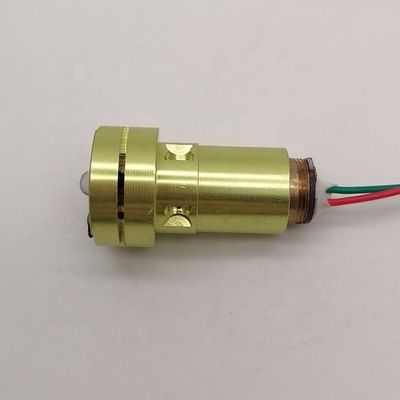 120° ventilatorhoek 555nm laserniveau module voor temperatuurbereik en oplossing van -10 tot 50C